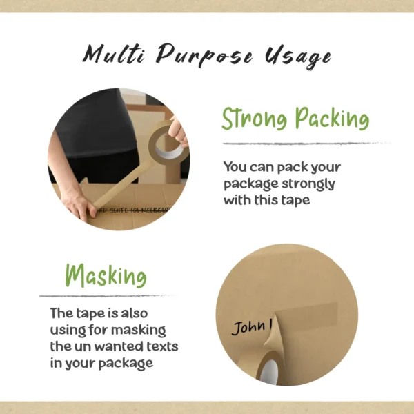 A package with multiple uses and strong packing.